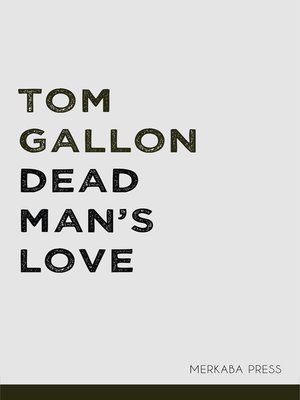 cover image of Dead Man's Love